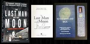 Bild des Verkufers fr The Last Man on the Moon (Signed 1st Printing with Event Booklet) zum Verkauf von Bookcharmed Books IOBA