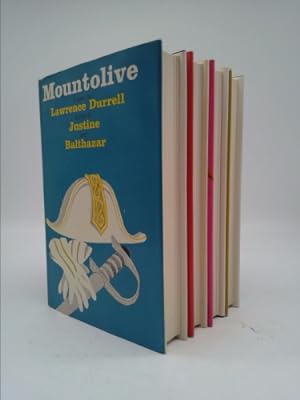 Bild des Verkufers fr JUSTINE, BALTHAZAR, MOUNTOLIVE, CLEA- 4 volume set of novels zum Verkauf von ThriftBooksVintage