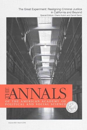 Seller image for Great Experiment : Realigning Criminal Justice in California and Beyond for sale by GreatBookPrices