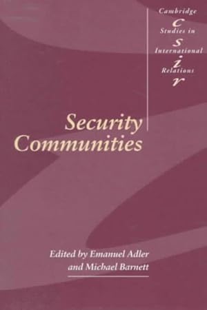 Image du vendeur pour Security Communities mis en vente par GreatBookPrices