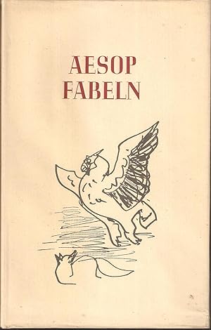 Aesop Fabeln - Mit Federzeichnungen von Josef Hegenbarth . Hrsg.von Bertold Hack