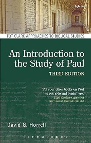 Imagen del vendedor de An Introduction to the Study of Paul (T&T Clark Approaches to Biblical Studies) a la venta por WeBuyBooks