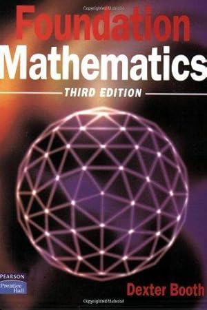 Imagen del vendedor de Foundation Mathematics (Modern Applications of Mathematics) a la venta por WeBuyBooks