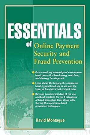 Bild des Verkufers fr Essentials of Online payment Security and Fraud Prevention: 54 (Essentials Series) zum Verkauf von WeBuyBooks