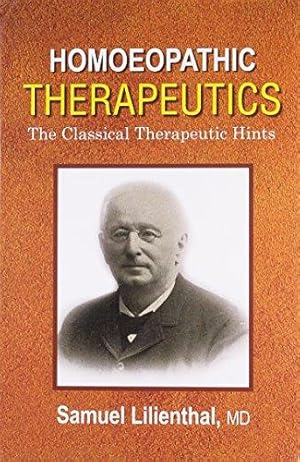 Seller image for Homoeopathic Therapeutics for sale by WeBuyBooks