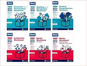 Seller image for Bond SATs Skills 10-11 years Year 6, 6 book collection set Maths & English (Grammar & Punctuation, Spelling, Reading, Arithmetic, Maths Workbooks) for sale by WeBuyBooks