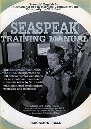 Imagen del vendedor de Seaspeak Training Manual a la venta por WeBuyBooks