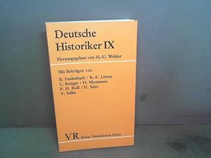 Bild des Verkufers fr Deutsche Historiker, Band 9. (= Kleine Vandenhoeck-Reihe, Band 1484). zum Verkauf von Antiquariat Deinbacher