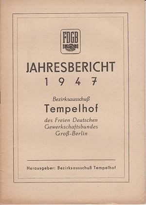 Jahresbericht 1947.