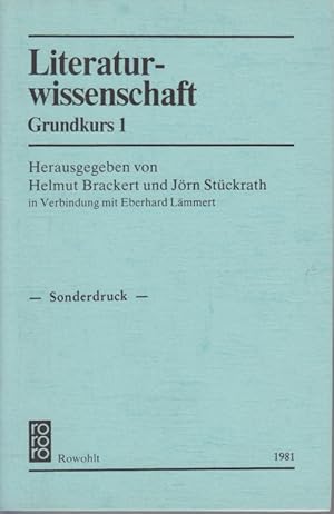 Bild des Verkufers fr Zum Auslegungsspielraum von Gesetzestexten. [Aus: H. Brackert, J. Stckrath (Hrsg.), Literaturwissenschaft, Grundkurs 1]. zum Verkauf von Fundus-Online GbR Borkert Schwarz Zerfa