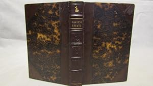 The Essays or Councils Civil and Moral and Wisdom of the Ancients. 1852 Pickering edition, 3/4 br...