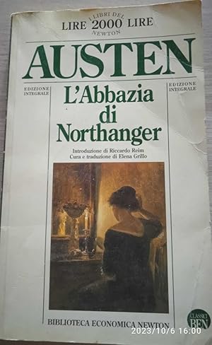 Immagine del venditore per L'abbazia di Northanger venduto da librisaggi