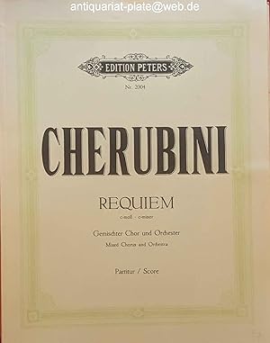 Requiem c-Moll. Gemischter Chor und Orchester. Partitur. Edition Peters Nr. 2004.