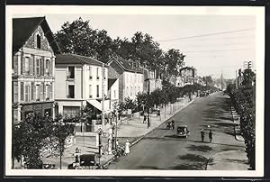 Carte postale Melun, Avenue Thiers