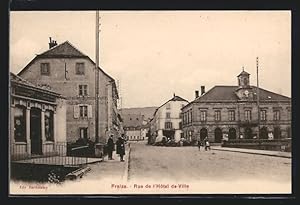 Carte postale Fraize, Rue de l`Hôtel de Ville