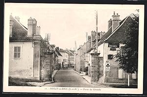 Carte postale Rozay-en-Brie, Porte de Gironde