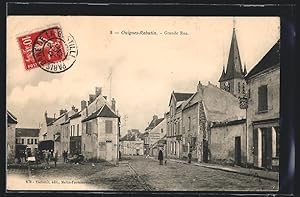 Carte postale Guignes-Rabutin, Grande Rue