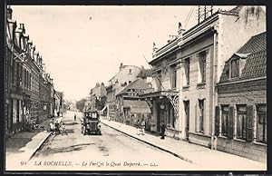 Carte postale La Rochelle, Le Port et le Quai Duperré