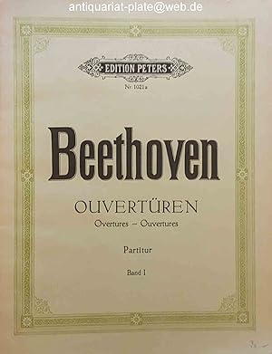 Ouvertüren - Overtures - Ouvertures. Partitur. Edition Peters Nr. 1021.a.