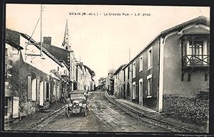 Carte postale Drain, La Grande Rue