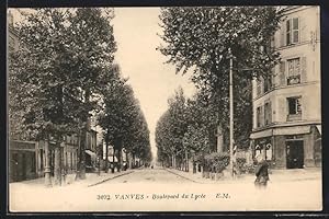 Carte postale Vanves, Boulevard du Lycée