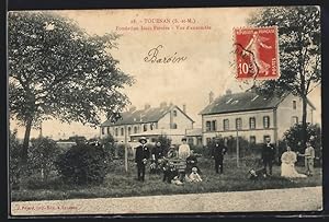 Carte postale Tournan, Fondation Isaac Pereire, Vue d`ensemble
