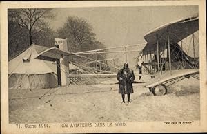 AK-Krieg 1914, Unsere Flieger im Norden