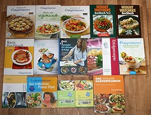 15 Bücher WEIGHT WATCHERS - Kochen, Abnehmen, Diät, Essen, Rezepte.