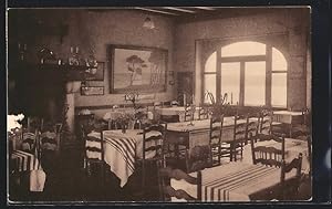 Carte postale Soustons, Hotel Le Pavillon Landais, Salle a manger