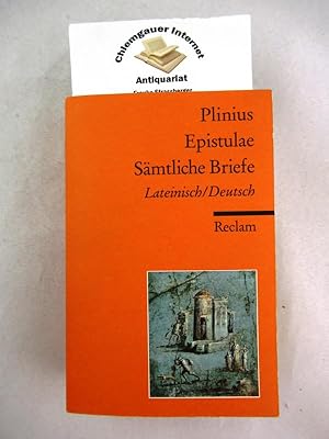 Immagine del venditore per Epistulae : Lateinisch. Deutsch = Smtliche Briefe. bersetzt und hrsg. von Heribert Philips und Marion Giebel. Nachwort von Wilhelm Kierdorf / Reclams Universal-Bibliothek ; Nr. 18742 venduto da Chiemgauer Internet Antiquariat GbR