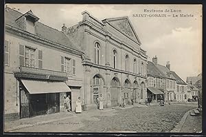 Carte postale Saint-Gobain, La Mairie