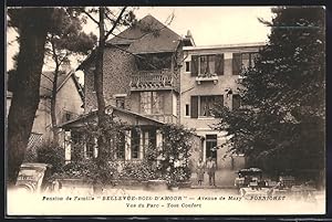 Carte postale Pornichet, Pension de Famille Bellevue-Bois-D`Armour, Avenue de Mazy