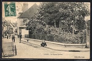 Carte postale Cosne, Le Square Cambon