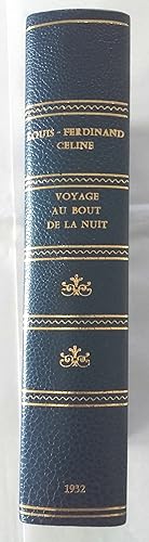 Image du vendeur pour Voyage au bout de la nuit. Roman. mis en vente par Rometti Vincent