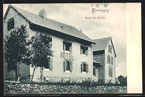 Carte postale Giromagny, Hotel de Ballon