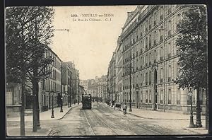 Carte postale Neuilly-sur-Seine, La Rue du Château