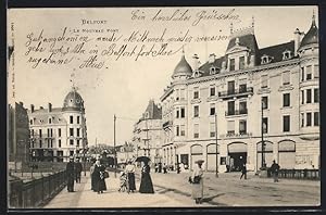 Carte postale Belfort, Le Nouveau Pont