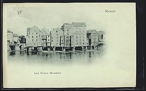 Carte postale Meaux, Les Vieux Moulins