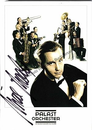 Bild des Verkufers fr Original Autogramm Max Raabe /// Autograph signiert signed signee zum Verkauf von Antiquariat im Kaiserviertel | Wimbauer Buchversand