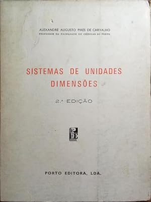 Bild des Verkufers fr SISTEMAS DE UNIDADES, DIMENSES. zum Verkauf von Livraria Castro e Silva