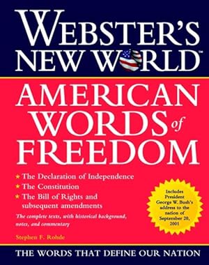 Seller image for Webster's New World American Words of Freedom for sale by GreatBookPricesUK