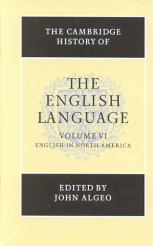 Immagine del venditore per Cambridge History of the English Language : English in North America venduto da GreatBookPricesUK