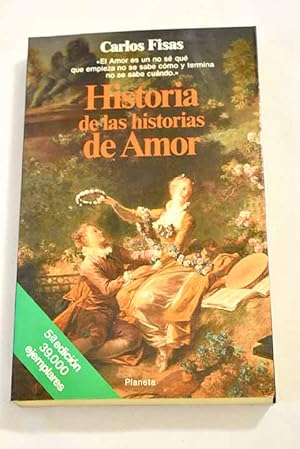 Imagen del vendedor de Historia de las historias de amor a la venta por Alcan Libros