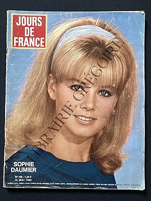 JOURS DE FRANCE-N°548-15 MAI 1965-SOPHIE DAUMIER