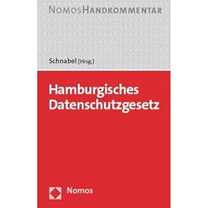 Seller image for Hamburgisches Datenschutzgesetz for sale by ISIA Media Verlag UG | Bukinist