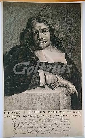 Seller image for Portrait of Jacob van Campen for sale by Goltzius