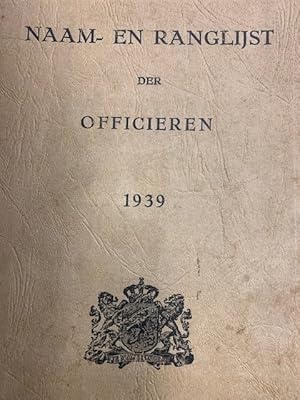 Naam- en ranglijst der officieren en reserve-officieren van het Koninklijke Nederlandsche Leger e...