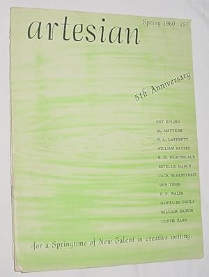 Bild des Verkufers fr Artesian Magazine Spring 1960 zum Verkauf von R Bryan Old Books