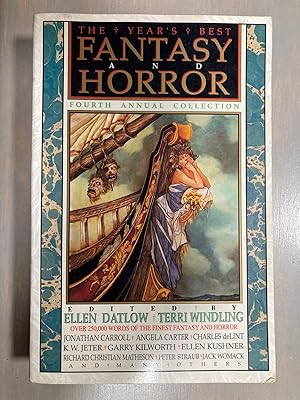 Seller image for The Year's Best Fantasy and Horror Fourth Annual Collection for sale by biblioboy