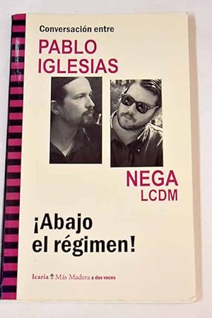 Bild des Verkufers fr Conversacin entre Pablo Iglesias y Nega zum Verkauf von Alcan Libros